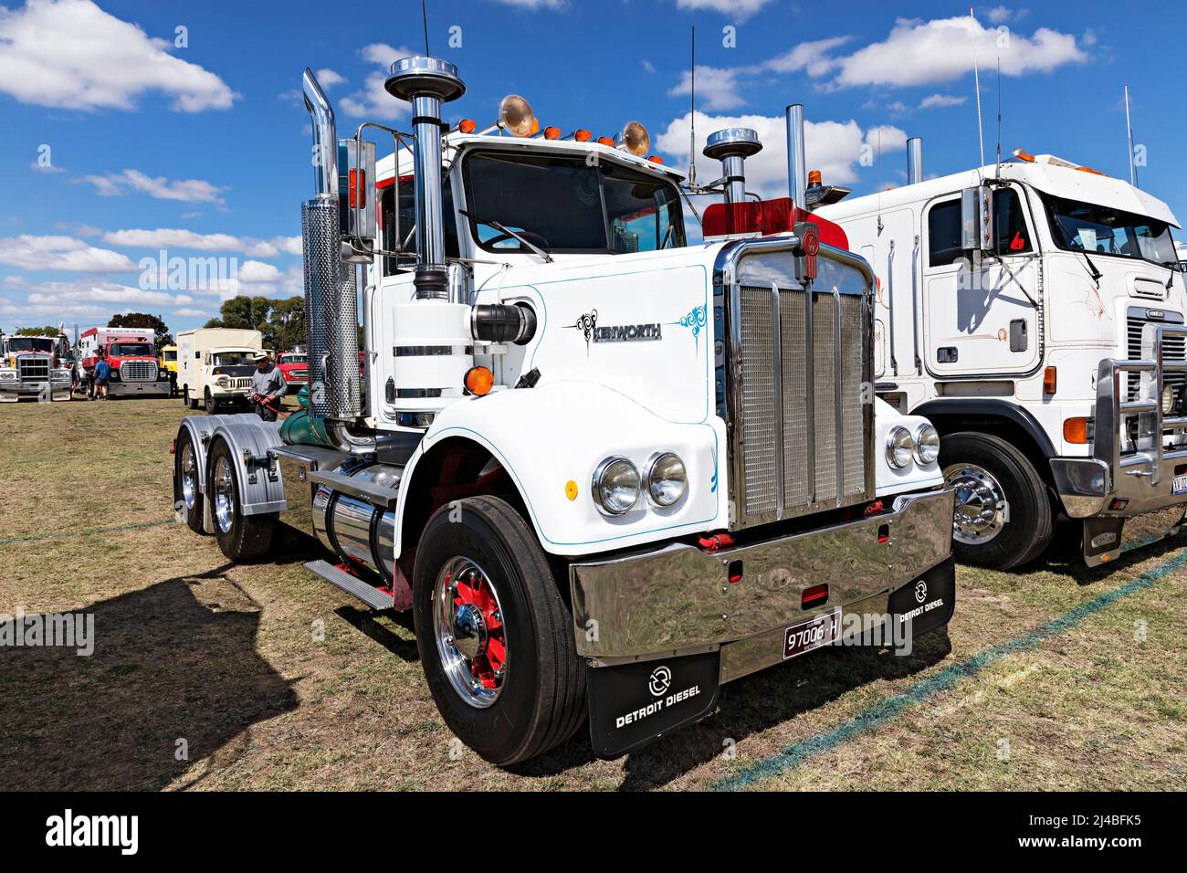 Kenworth badged truck hires stock photography and images Alamy